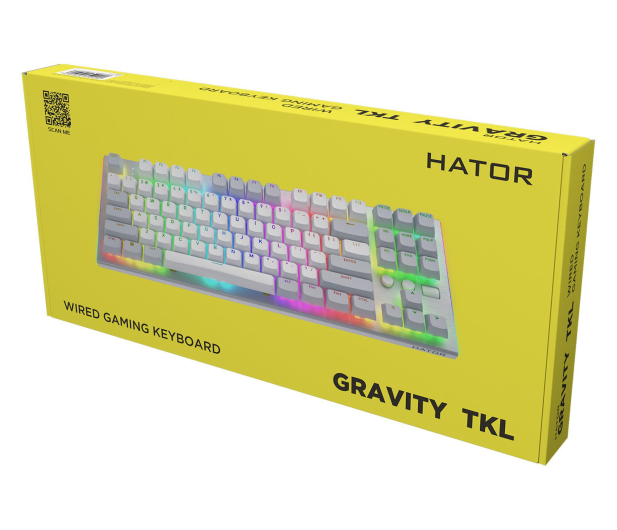 HATOR Gravity TKL (biała) - 1332249 - zdjęcie 7